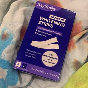 FREE WITH PURCHASE NWT MySmile Whitening Strips